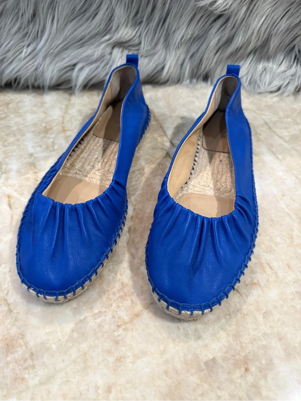 Ralph Lauren Espadrilles Blue size 9.5 New
